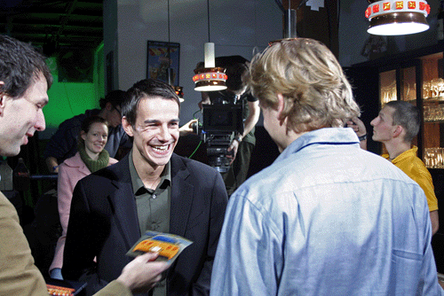 v.l. Hoppla, Philipp, Steve v.l. Hoppla, Philipp, Steve